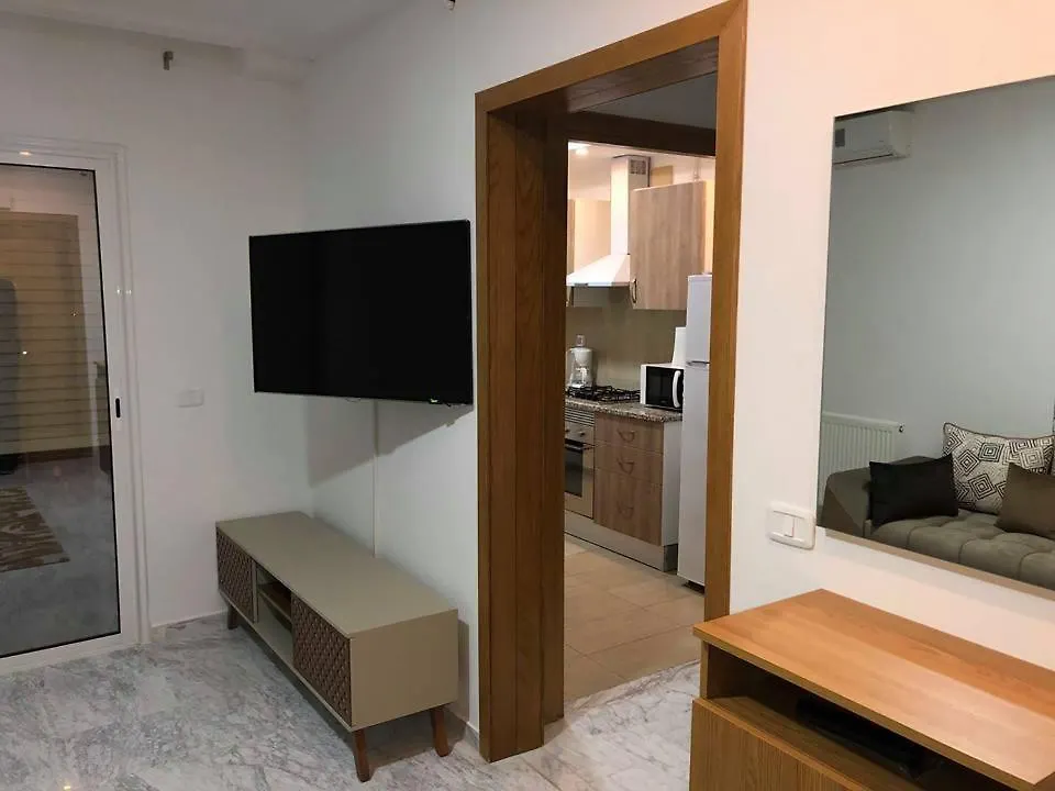 Appartement S+1 Luxueux Aux Jardins De Carthage Tunis Apartament